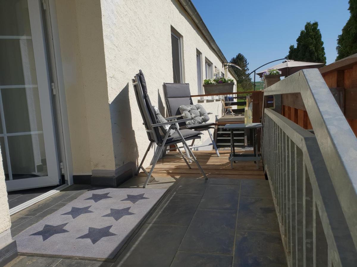 Moderne Ferienwohnung Black Beauty Auf Idyllischem Reiterhof Naehe Burg Eltz Münstermaifeld Zewnętrze zdjęcie